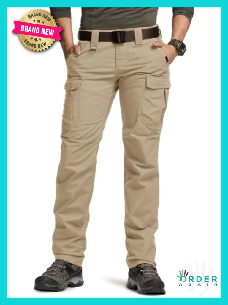 Women's Flex Stretch Tactical Cargo Pants Water Resistant Ripstop Hiking